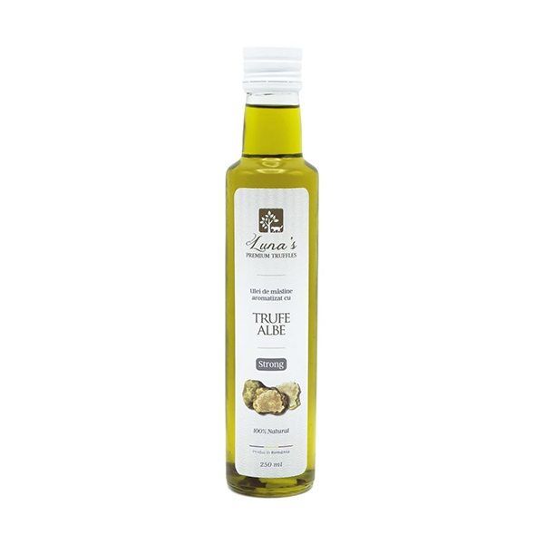 Organic olive oil with white truffles - Strong, 250 ml